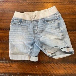 Girls jean shorts size 8